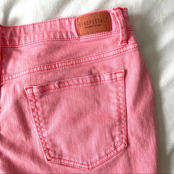 SOLD - Aeropostale Hot Pink Shorts - Picture 5 of 6